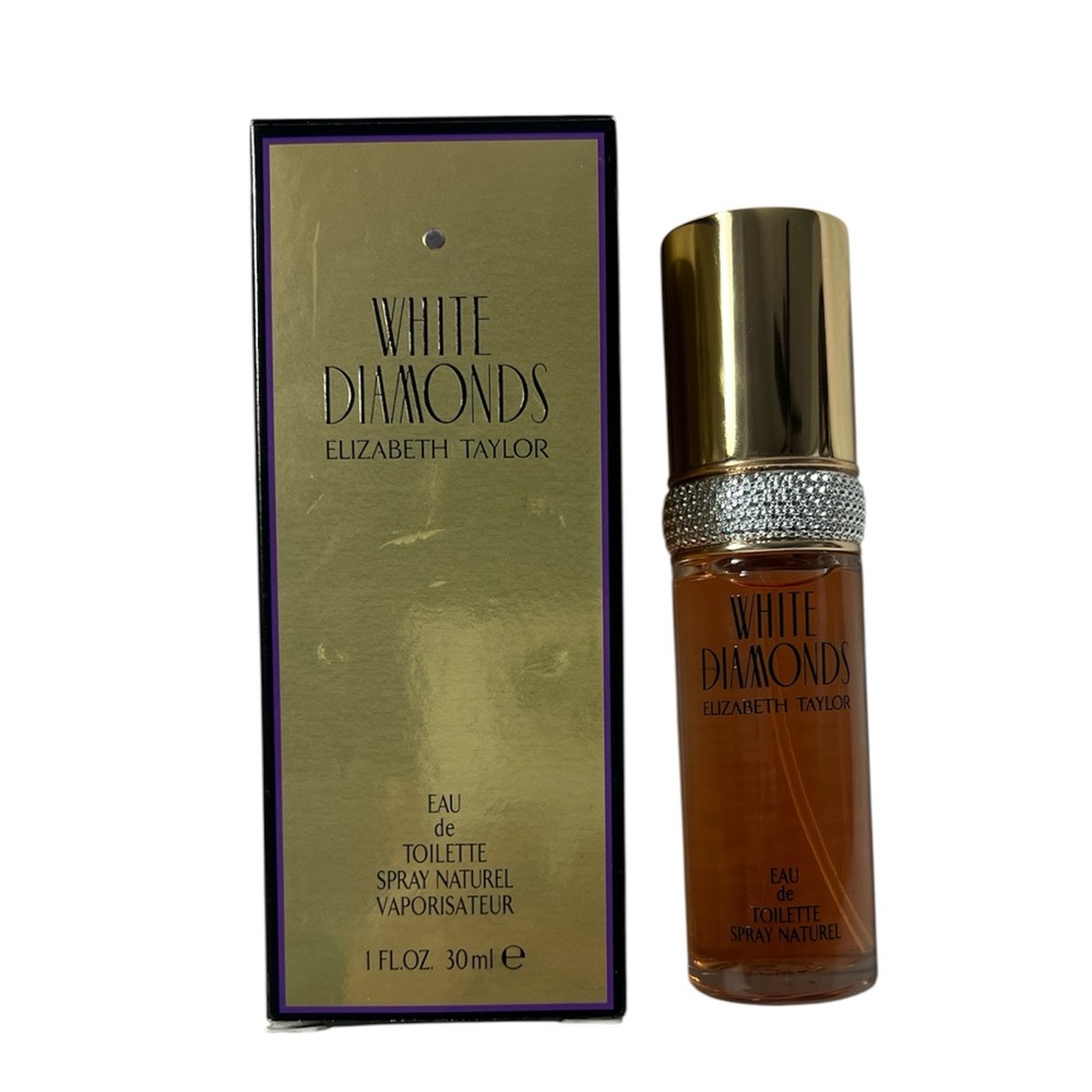 Elizabeth Taylor White Diamond Eau De Toilette 1 oz New in Box
